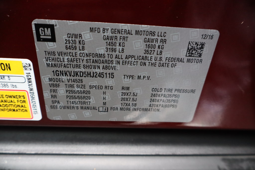 Used 2017 Chevrolet Traverse Premier AWD/4WD image 40