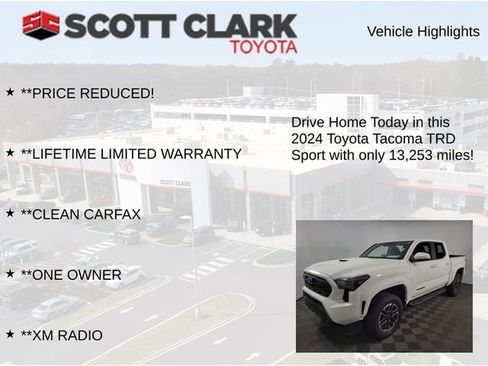 Used 2024 Toyota Tacoma TRD Sport RWD image 12