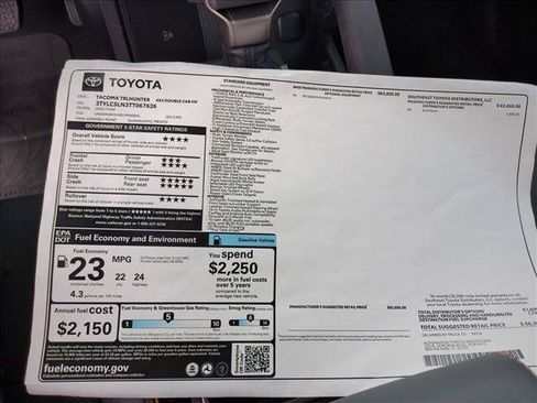 New 2026 Toyota Tacoma 4x4 Double Cab Hybrid image 17