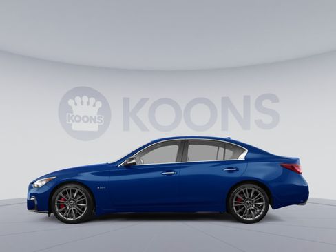 Used 2017 INFINITI Q50 Red Sport 400 RWD image 2