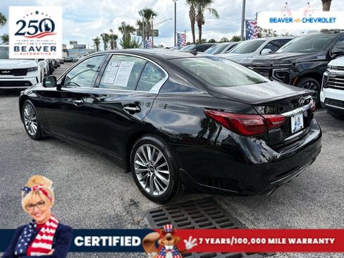 Used 2023 INFINITI Q50 Luxe w/ Cargo Package RWD image 5