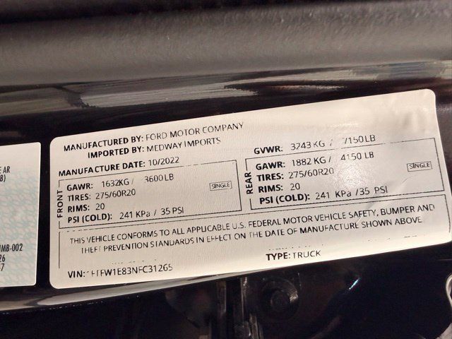 Used 2022 Ford F150 XLT w/ Equipment Group 302A High AWD/4WD image 52
