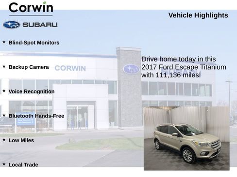 Used 2017 Ford Escape Titanium image 6