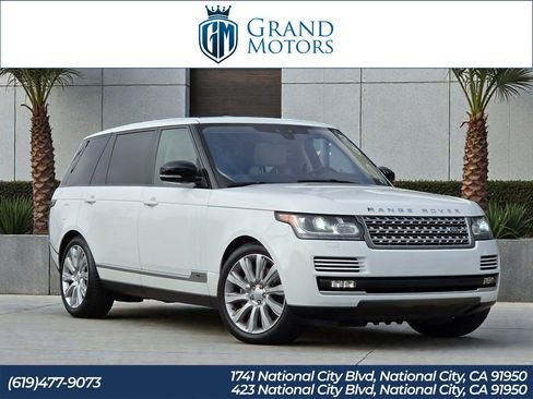 Used 2017 Land Rover Range Rover Long Wheelbase Supercharged image 1