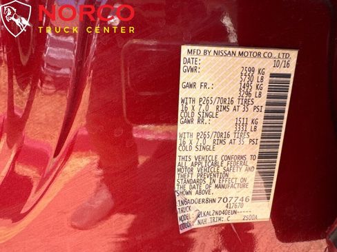 Used 2017 Nissan Frontier SV image 18