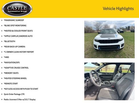 Used 2022 Jeep Grand Cherokee Trailhawk AWD/4WD image 3