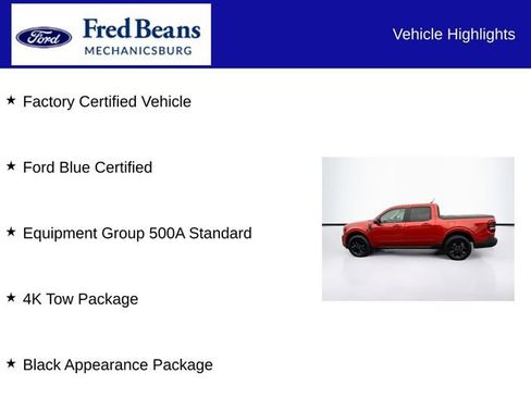 Certified 2024 Ford Maverick Lariat w/ Black Appearance Package AWD/4WD image 7