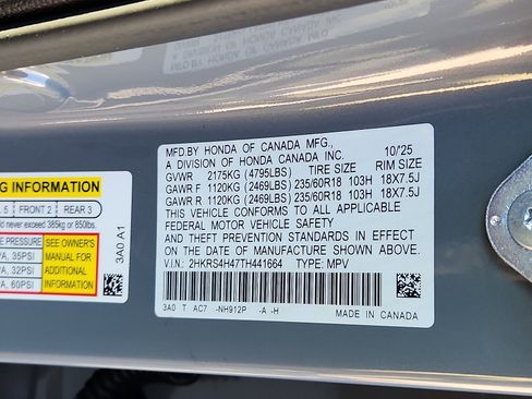 New 2026 Honda CR-V EX image 17