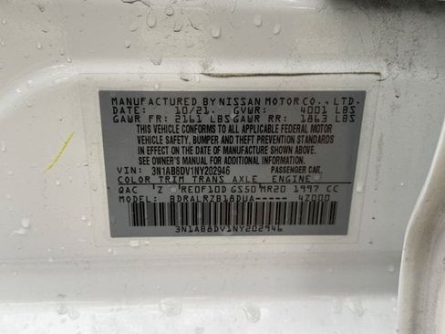 Used 2022 Nissan Sentra SR w/ Electronics Package FWD image 33
