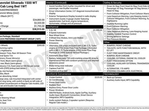 Used 2022 Chevrolet Silverado 1500 W/T RWD image 38