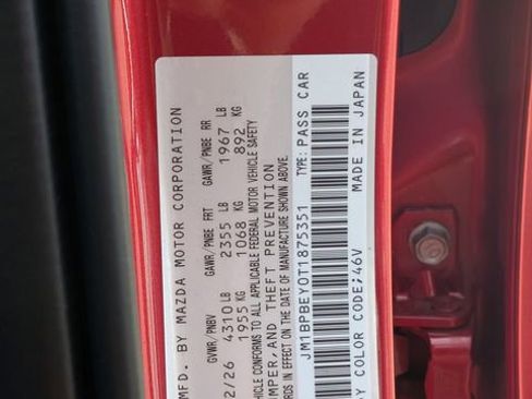 New 2026 MAZDA MAZDA3 2.5 Turbo Sedan w/Premium Plus AWD/4WD image 25