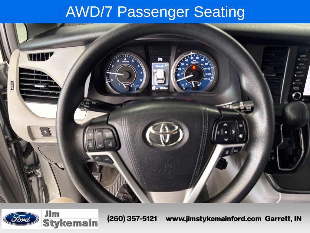 Used 2019 Toyota Sienna LE AWD/4WD image 21