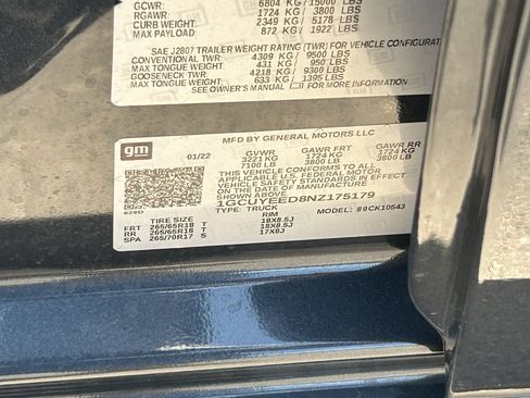 Certified 2022 Chevrolet Silverado 1500 RST w/ Z71 Off-Road Package AWD/4WD image 32