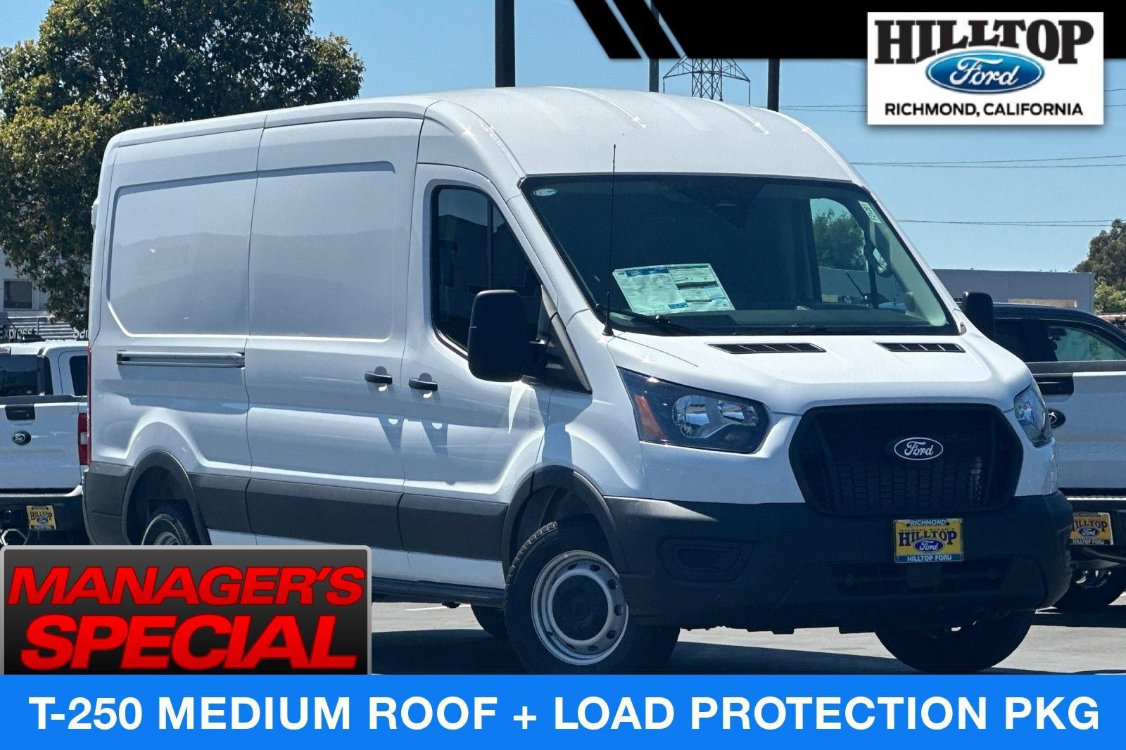 New 2026 Ford Transit 250 148 Medium Roof w/ Load Area Protection Package RWD image 1