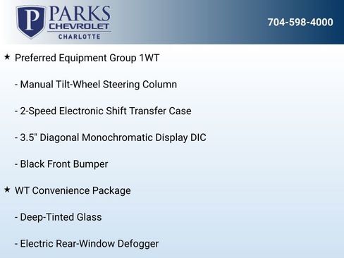 New 2025 Chevrolet Silverado 3500 W/T w/ WT Convenience Package image 14