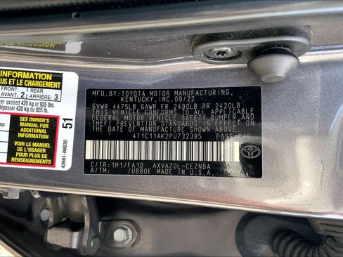 Used 2023 Toyota Camry LE FWD image 36