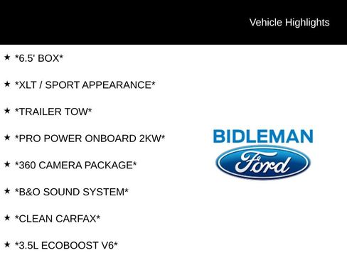 Used 2023 Ford F150 XLT w/ Equipment Group 302A High AWD/4WD image 3