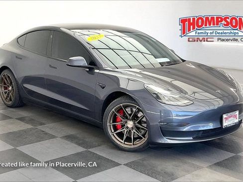Used 2023 Tesla Model 3 Performance AWD/4WD image 1