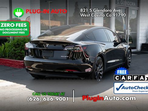 Used 2021 Tesla Model 3 Performance AWD/4WD image 4