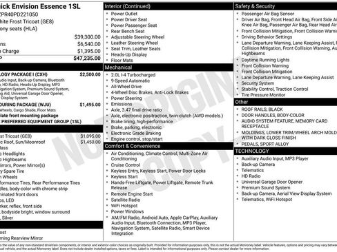Used 2023 Buick Envision Essence w/ Technology Package I image 12