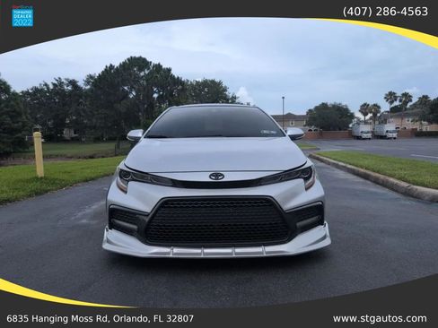 Used 2021 Toyota Corolla SE w/ SE Premium Package FWD image 8