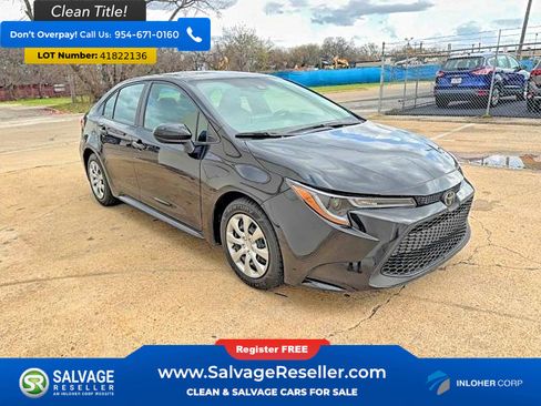 Used 2021 Toyota Corolla LE image 1