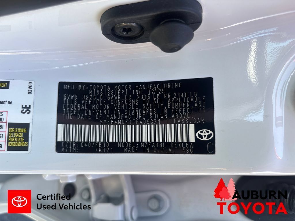 Certified 2026 Toyota Corolla LE FWD image 15