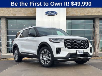 New 2026 Ford Explorer Platinum