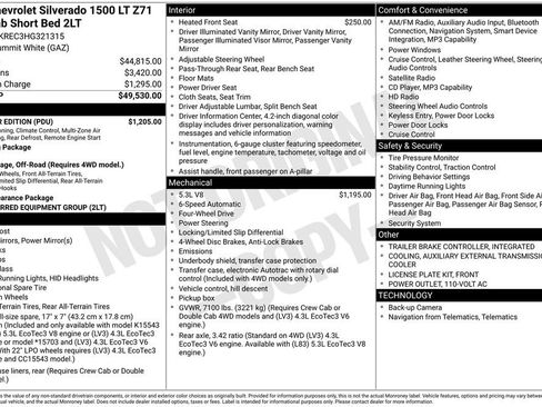 Used 2017 Chevrolet Silverado 1500 LT w/ All Star Edition image 2