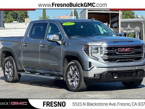Used 2025 GMC Sierra 1500 SLT w/ SLT Premium Plus Package AWD/4WD image 1