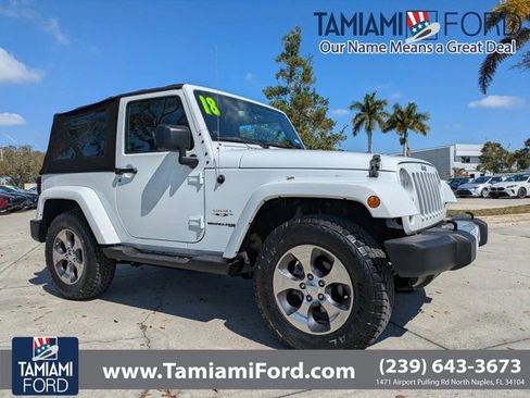 Used 2018 Jeep Wrangler Sahara w/ Connectivity Group image 1