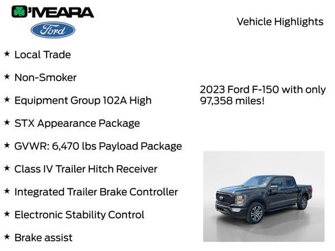 Used 2023 Ford F150 XL w/ STX Appearance Package AWD/4WD image 8