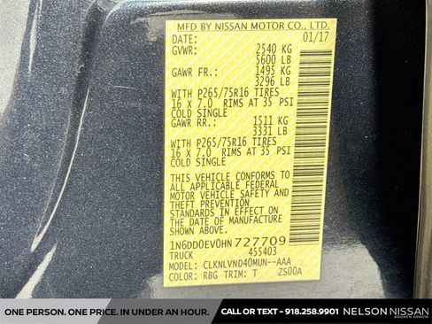 Used 2017 Nissan Frontier PRO-4X w/ Pro-4x Luxury Package AWD/4WD image 33