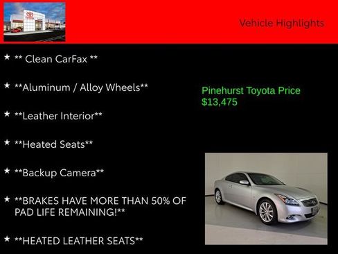 Used 2014 INFINITI Q60 Journey w/ Premium Package image 7