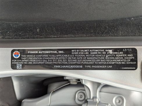 Used 2012 Fisker Karma EcoSport image 45