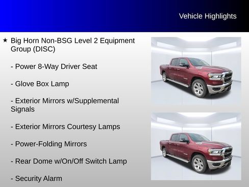 Used 2019 RAM 1500 Big Horn AWD/4WD image 16
