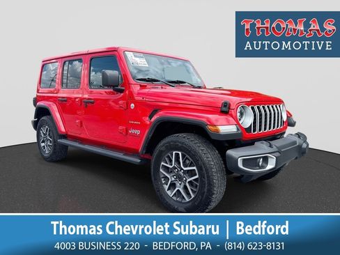 Used 2024 Jeep Wrangler Unlimited Sahara AWD/4WD image 1
