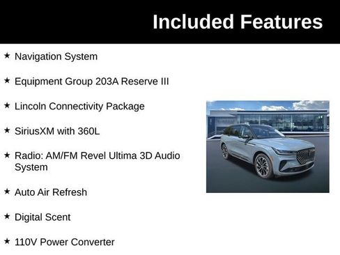 New 2026 Lincoln Nautilus Reserve AWD/4WD image 6