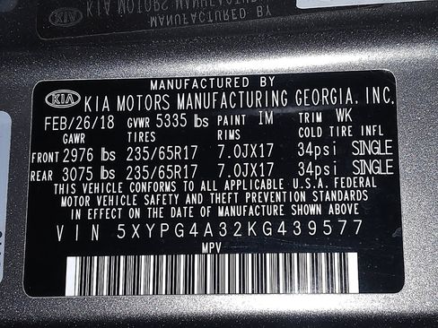 Used 2019 Kia Sorento LX image 33