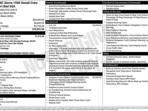 New 2026 GMC Sierra 1500 Denali w/ Technology Package image 4