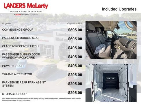New 2026 RAM ProMaster 3500 w/ Convenience Group image 5