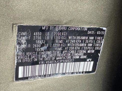 Used 2023 Subaru Outback Onyx Edition AWD/4WD image 22
