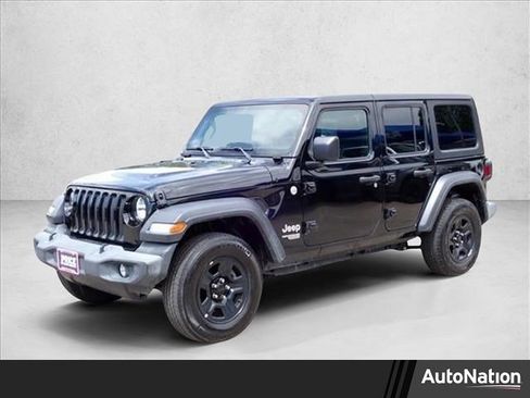 Used 2021 Jeep Wrangler Unlimited Sport image 1