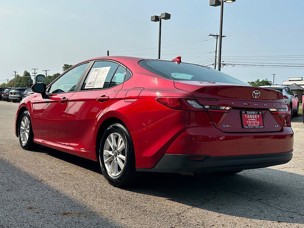 Used 2025 Toyota Camry LE FWD image 3