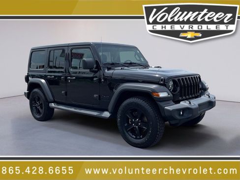 Used 2021 Jeep Wrangler Unlimited Sport image 1