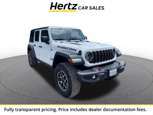 Used 2025 Jeep Wrangler Unlimited Rubicon AWD/4WD image 1