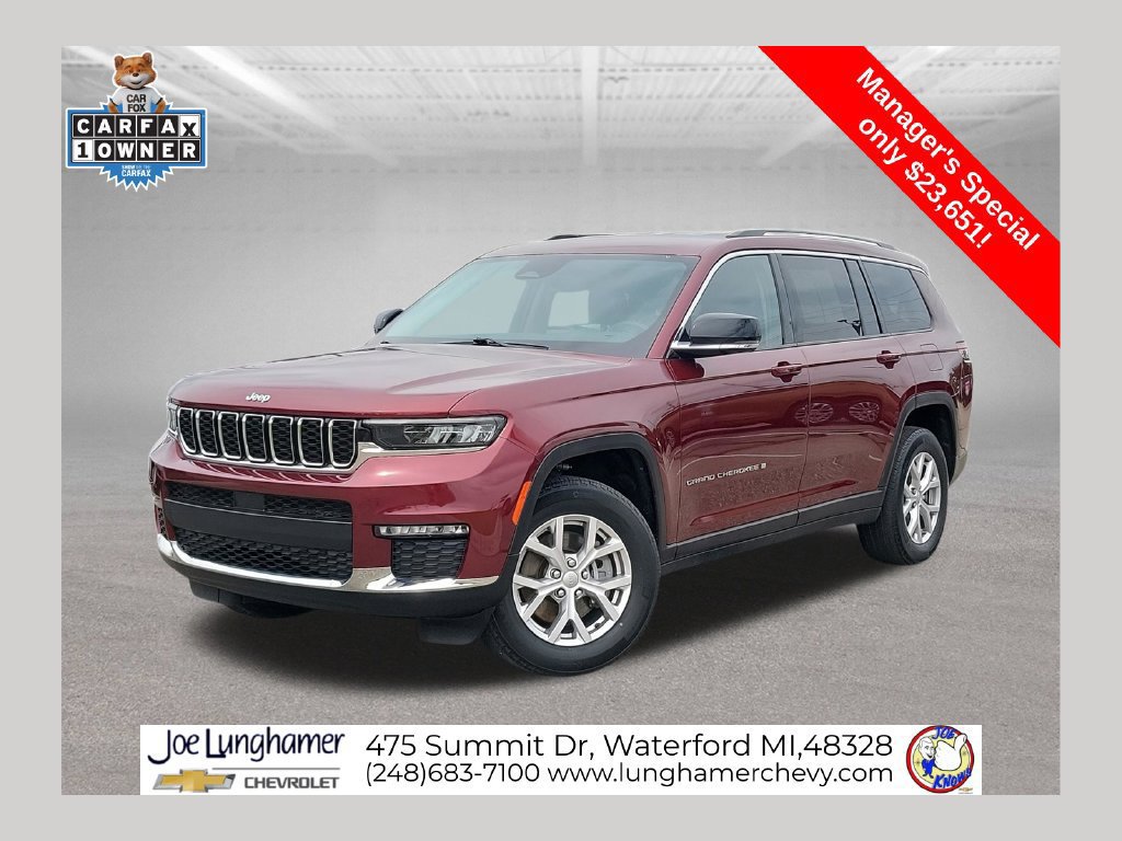 Used 2022 Jeep Grand Cherokee L Limited AWD/4WD 360° Tour