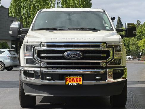 Used 2020 Ford F350 Lariat w/ Lariat Ultimate Package AWD/4WD image 9