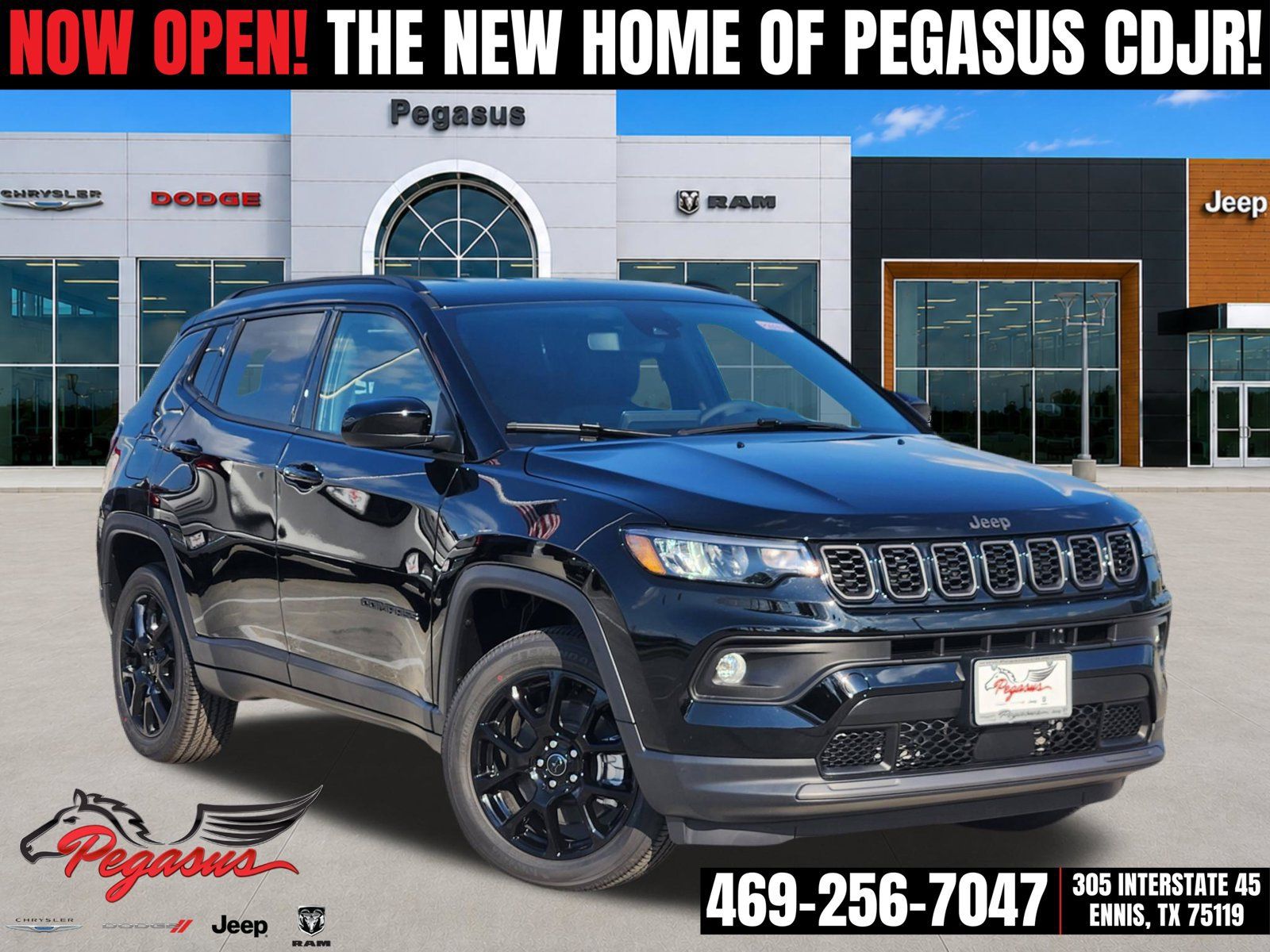 New 2026 Jeep Compass Latitude AWD/4WD 360° Tour