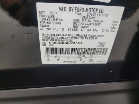 Used 2017 Ford Explorer XLT w/ Equipment Group 202A AWD/4WD image 33